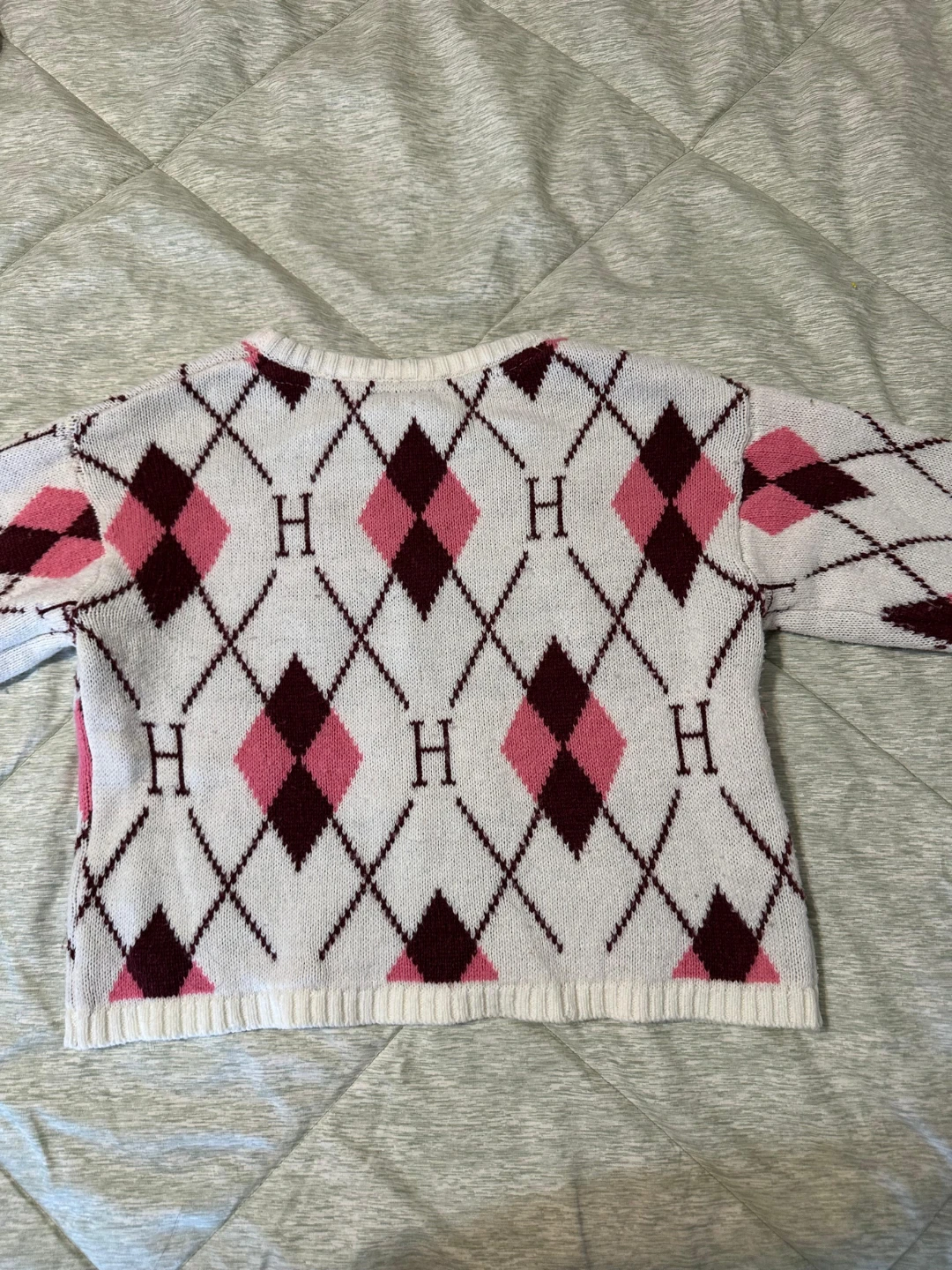 Harry Potter Hogwarts Argyle Sweater - photo 2