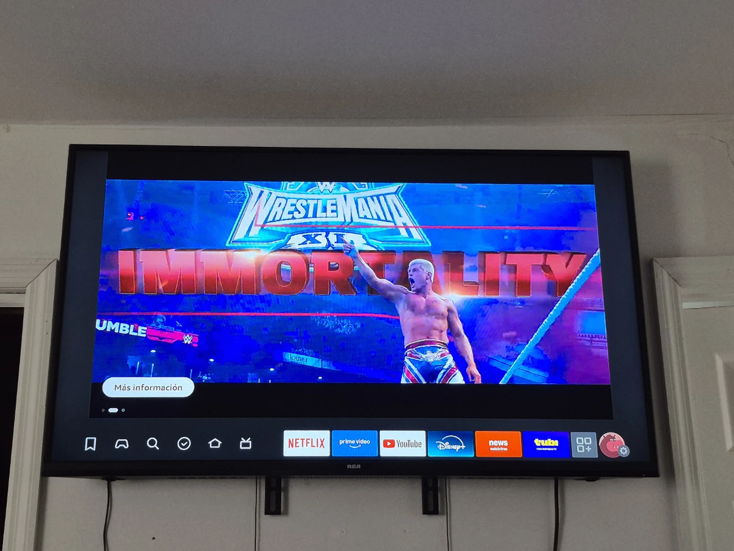 RCA Television with Streaming Apps