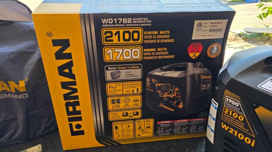Firman W2100i Inverter Generator - Like New! 🥕 - photo 3