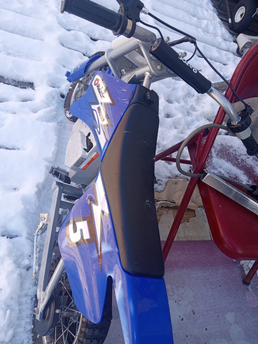 Razor MX350 Dirt Rocket Electric Bike - Blue - photo 5