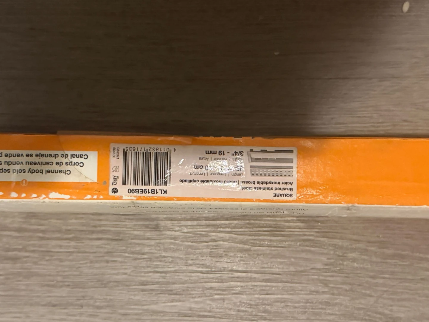 Schluter KERDI-LINE Linear Floor Drain Grate - photo 3