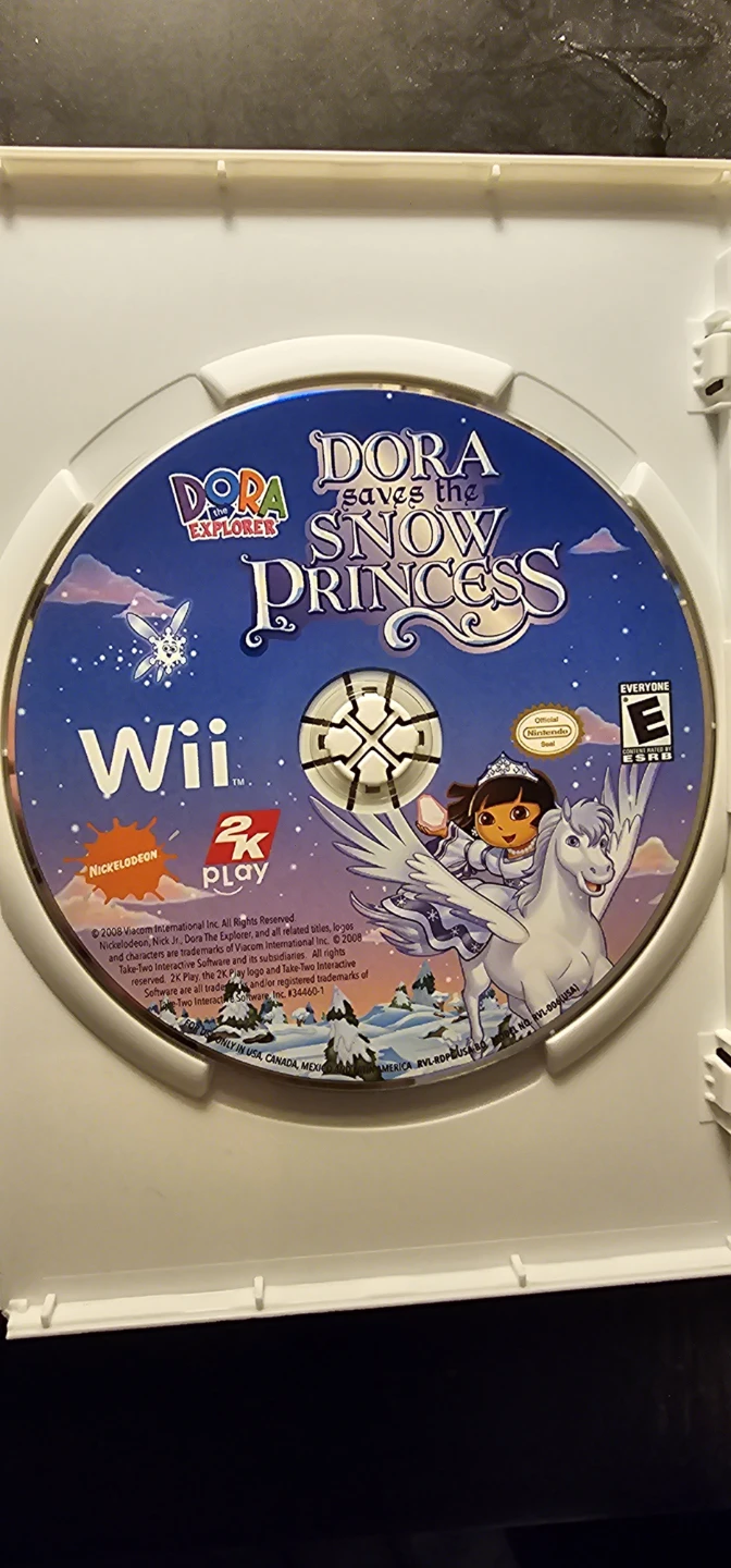 Wii Dora the Explorer: Dora Saves the Snow Princess Video Game