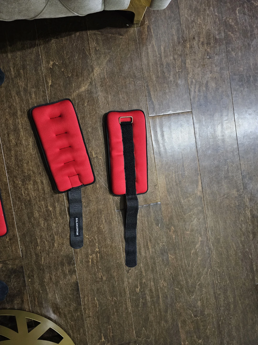 5lb Fully Adjustable red Ankle Weights (Pack 2)New never used - photo 4