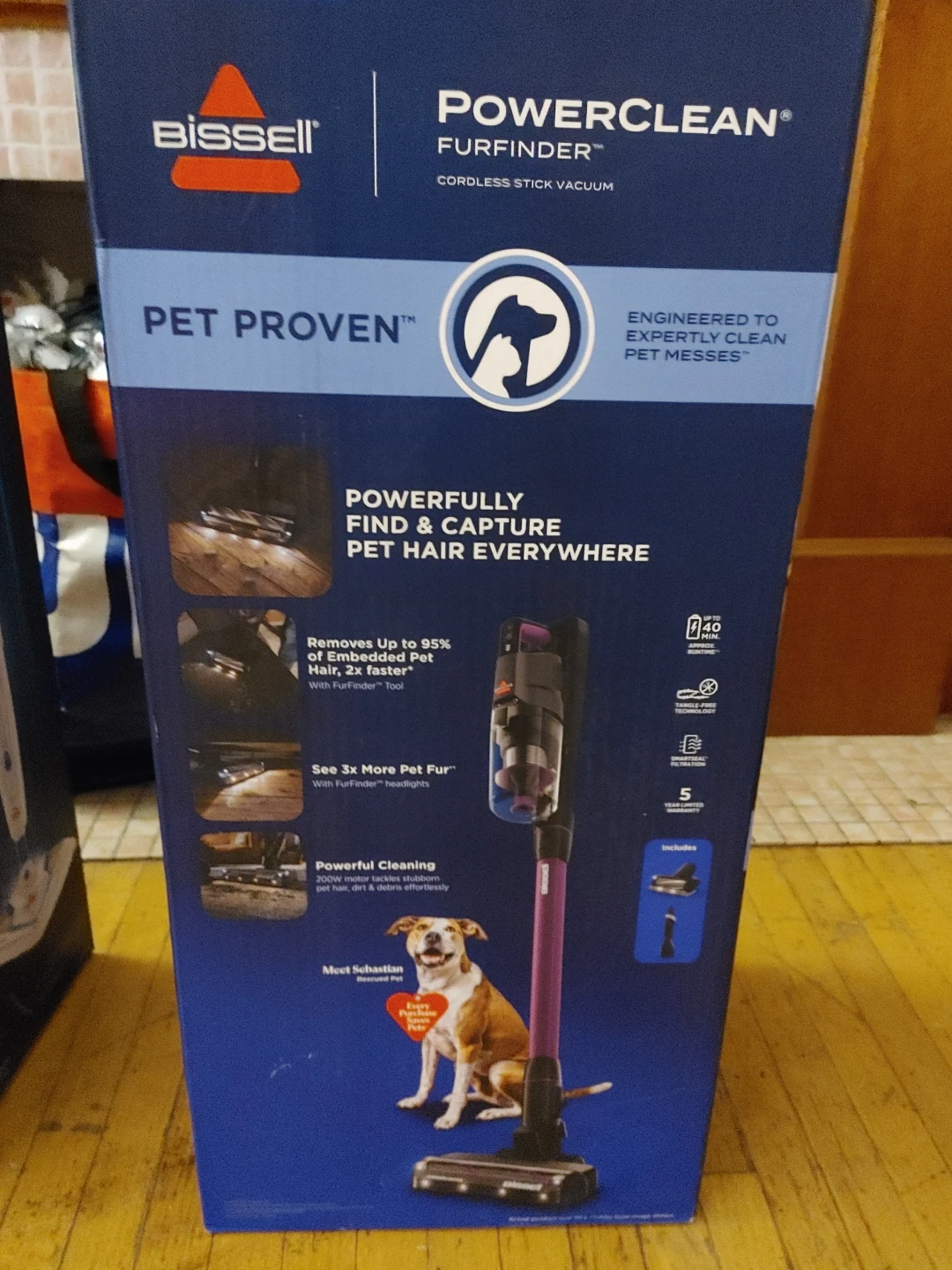 Bissell PowerClean Furfinder Cordless Stick Vacuum paid 300