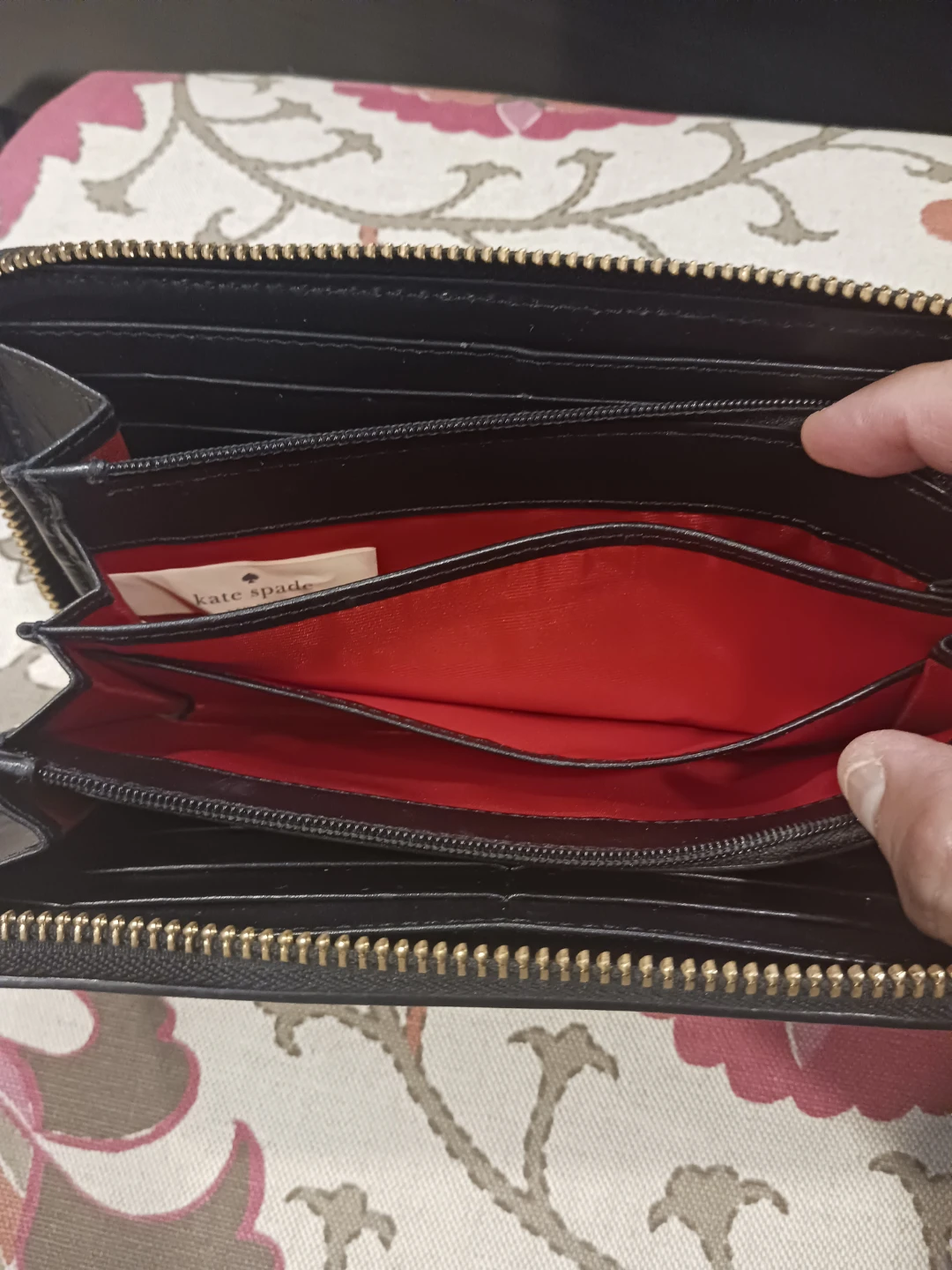 Kate Spade Polka Dot Zip Around Wallet - photo 3
