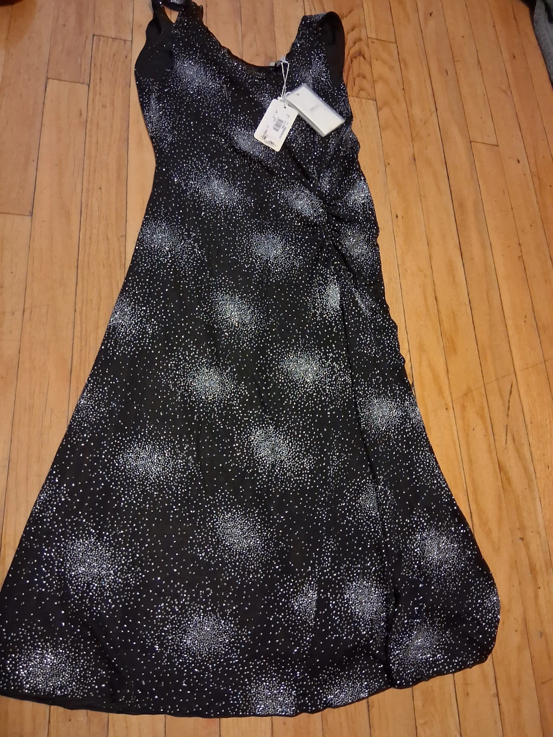 Giorgio Armani Collection Black Sequin Dress