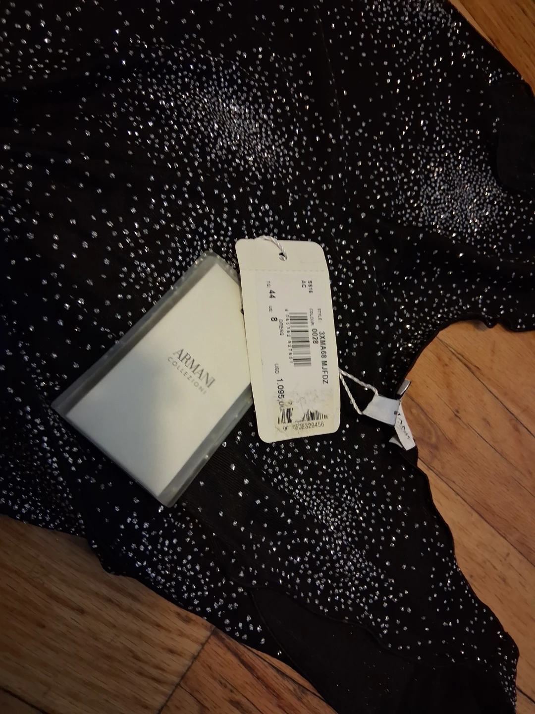 Giorgio Armani Collection Black Sequin Dress - photo 4
