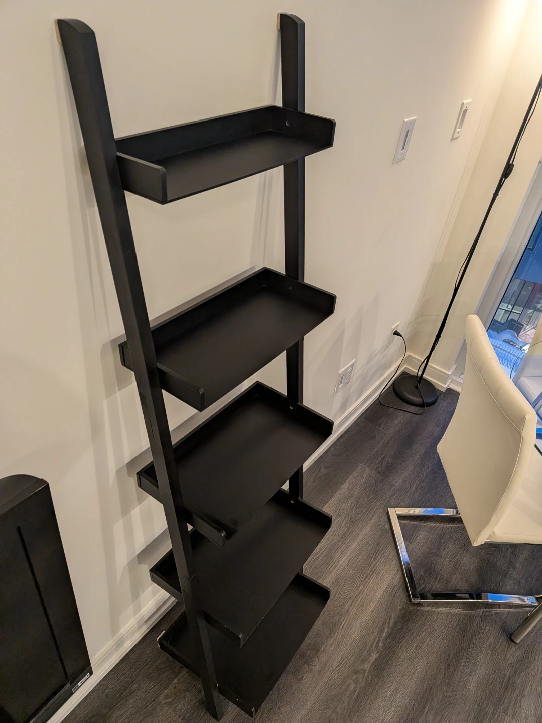 Black Ladder Shelf