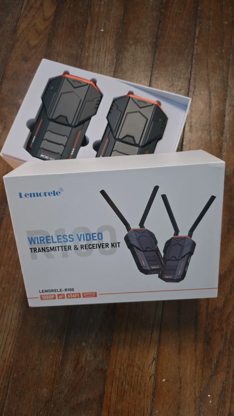 Lemorele R100 Wireless Video Transmitter & Receiver Kit