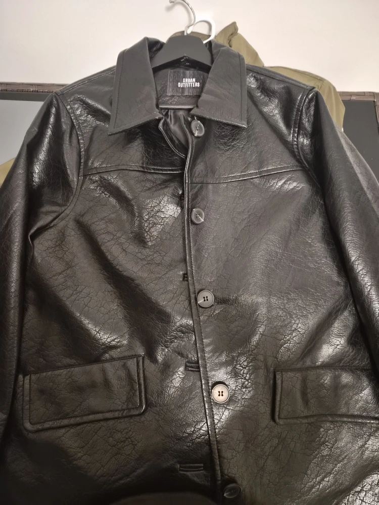 Urban Outfitters Black Faux Leather Jacket
