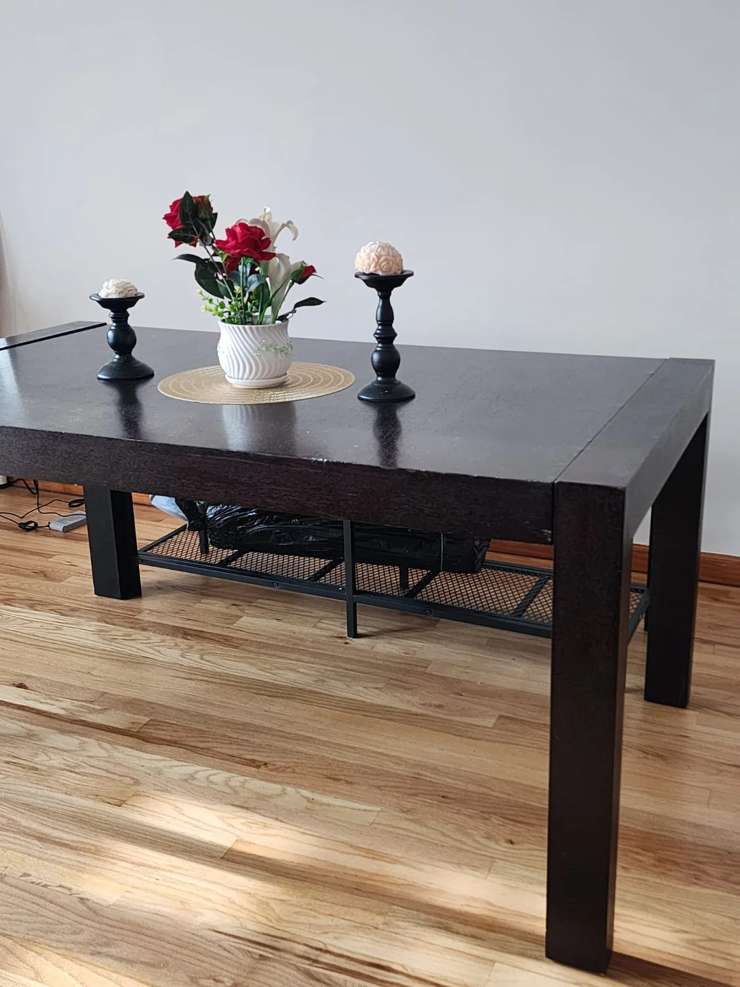 Dark Brown Wood Dining Table 🥕 - photo 4