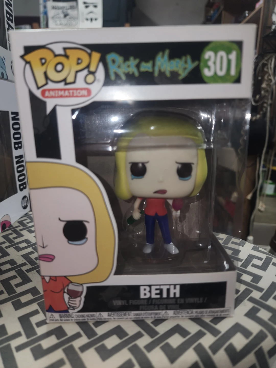 Funko Pop! Rick and Morty Beth 301 Vinyl Figure