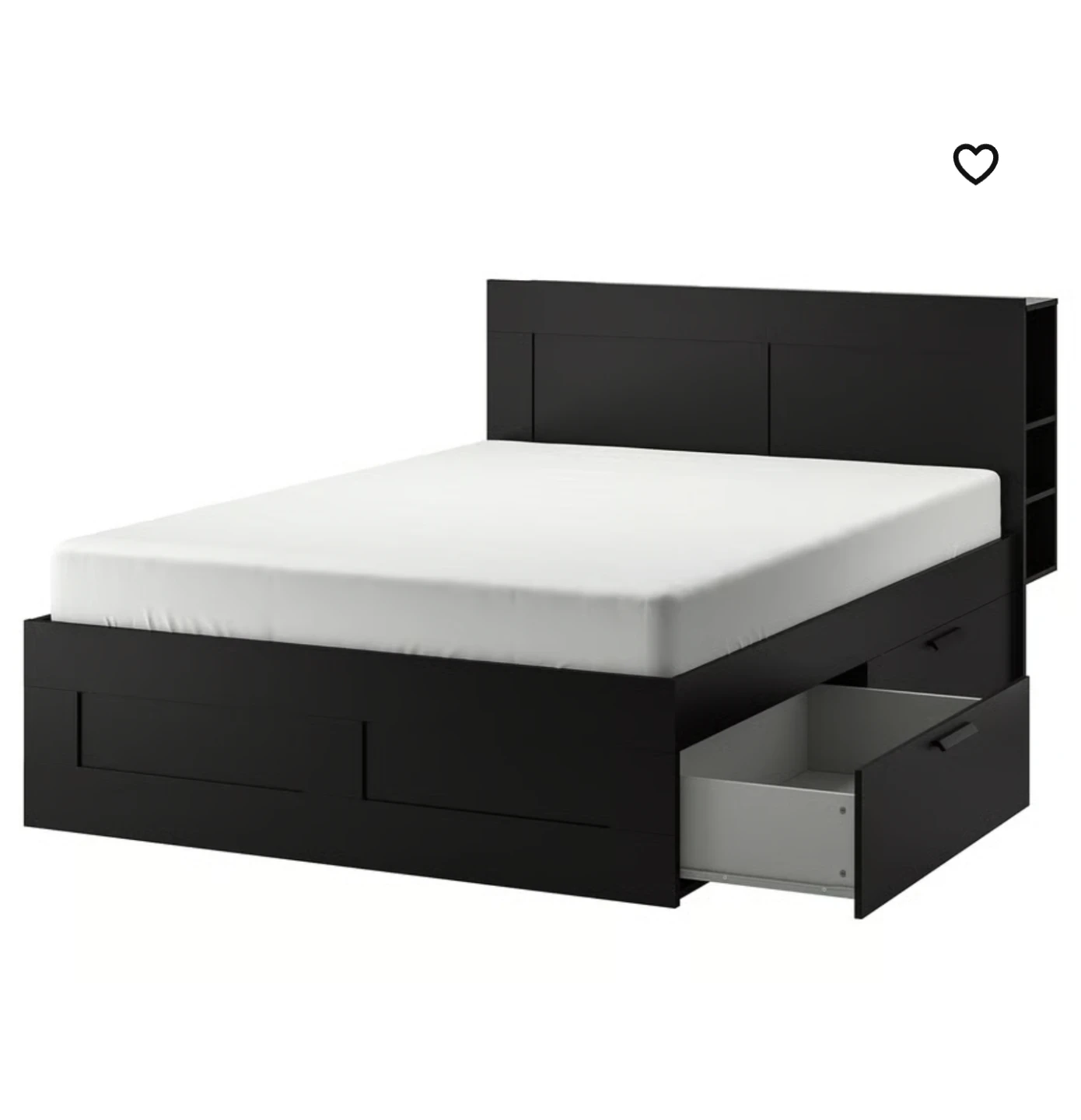 IKEA Brimnes Bed Frame with Storage - photo 2