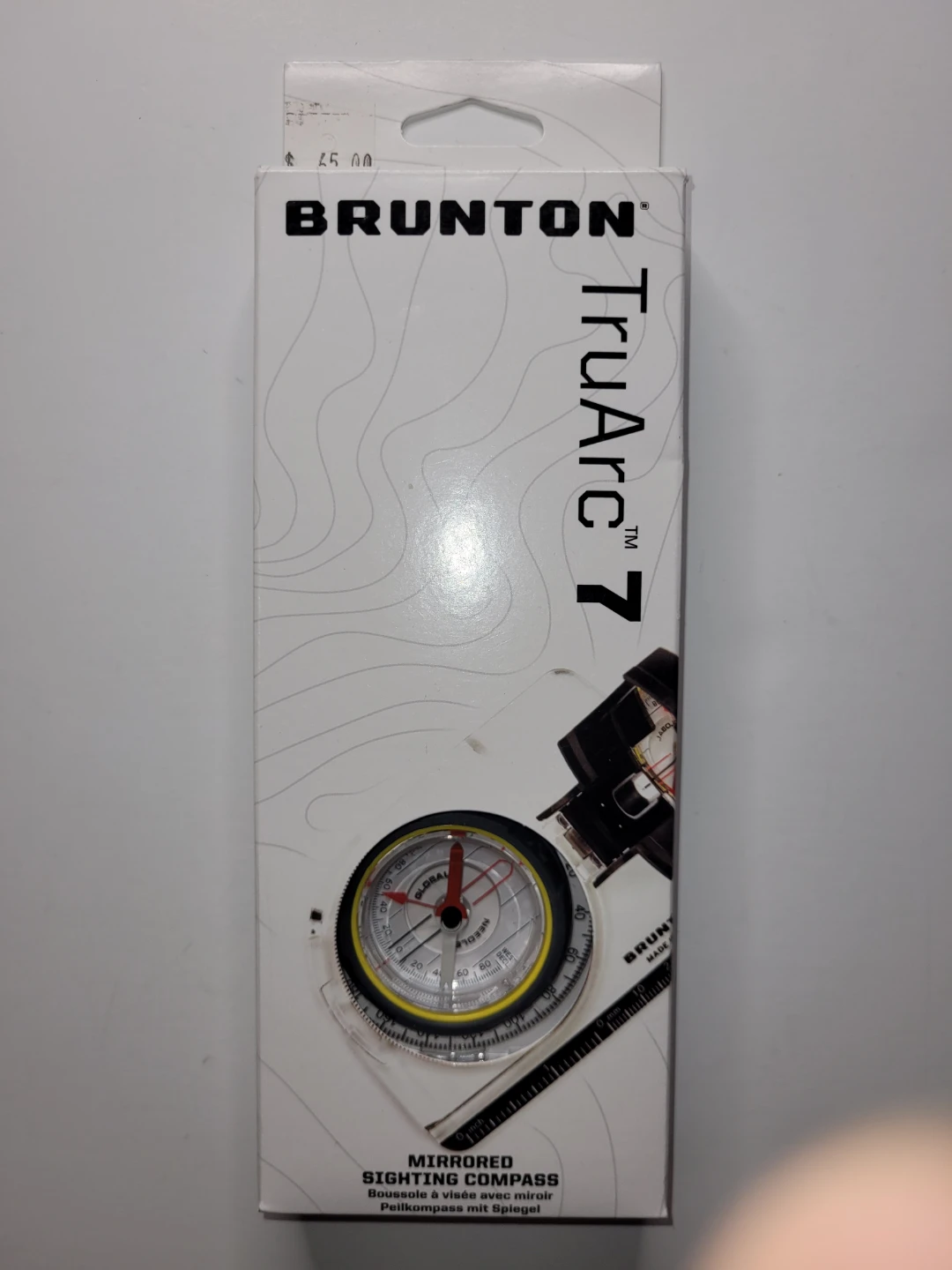 Brunton TruArc 7 Mirrored Sighting Compass - New