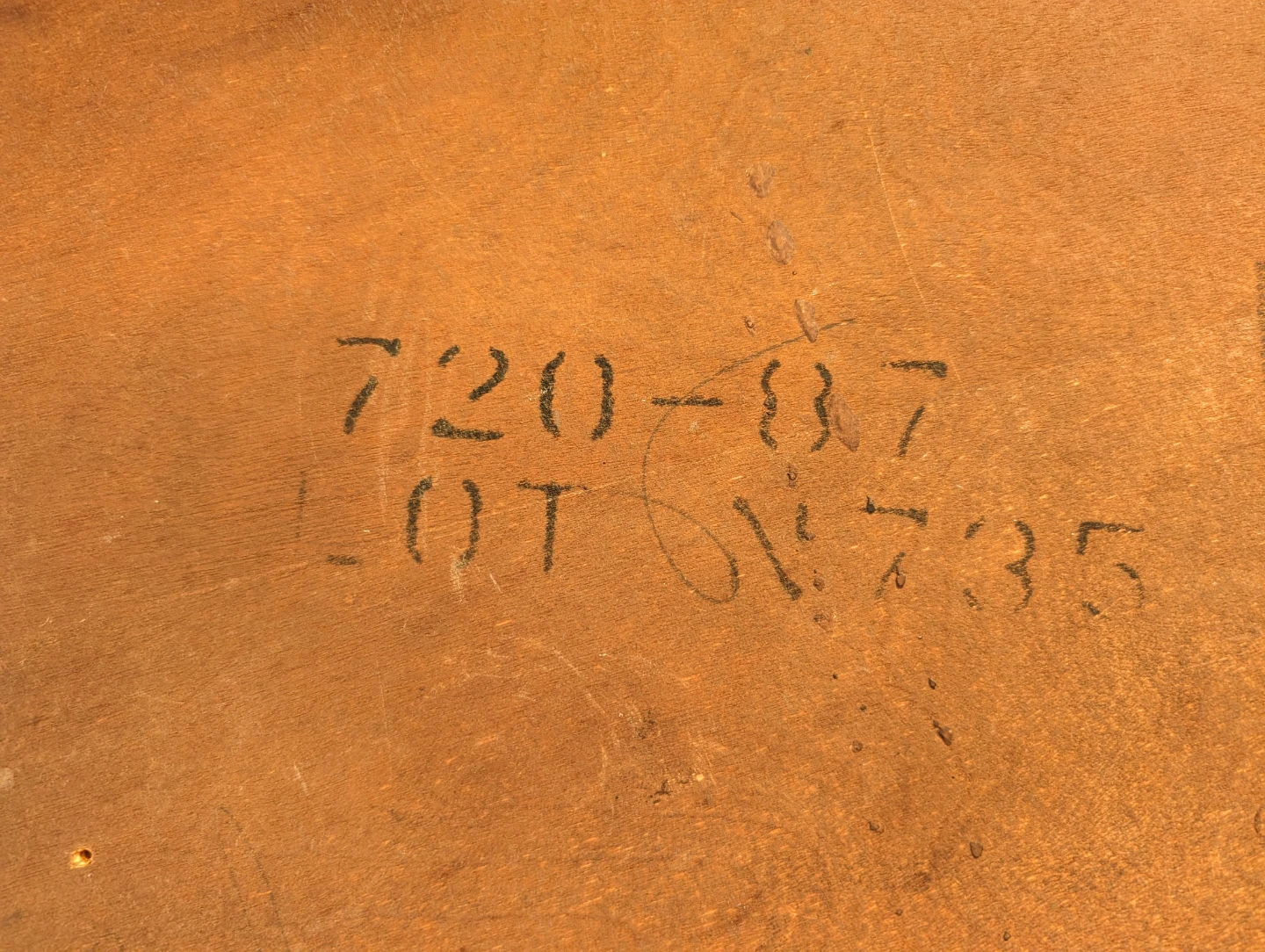 MCM Walnut Oak Adrian Pearsall Surfboard Style Coffee Table - photo 5