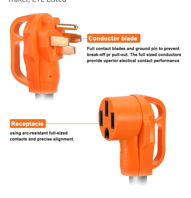 25 FT 50 AMP Power Extension Cord Brand New - photo 3