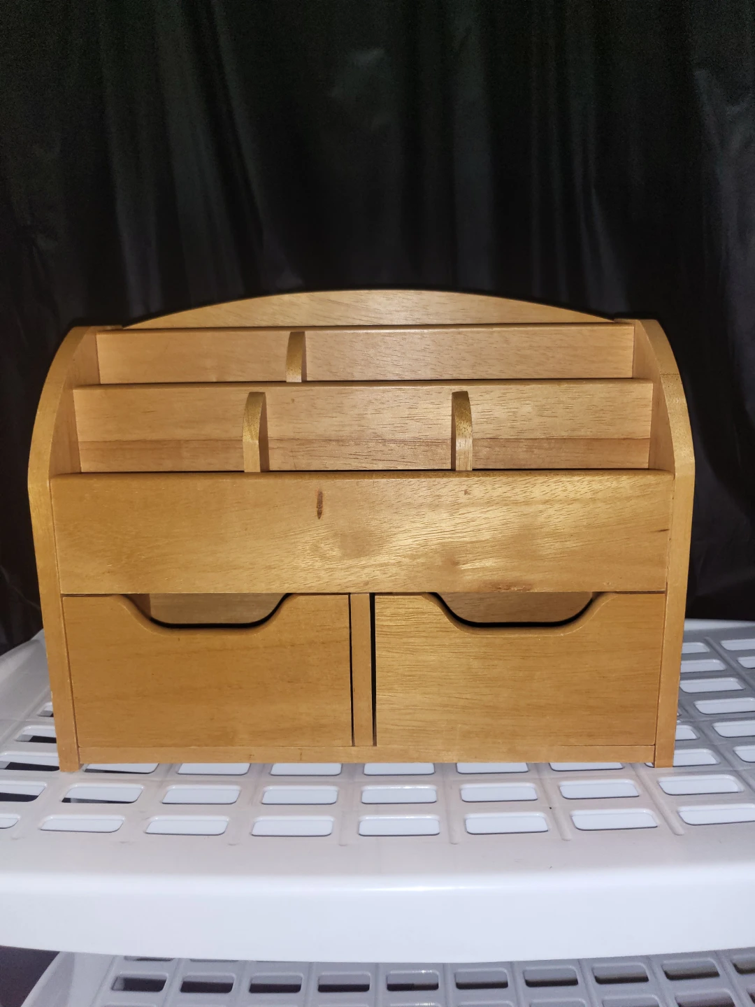 Wooden Desk Organizer