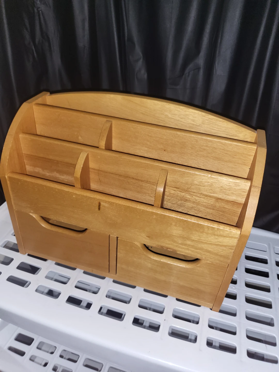 Wooden Desk Organizer - photo 2