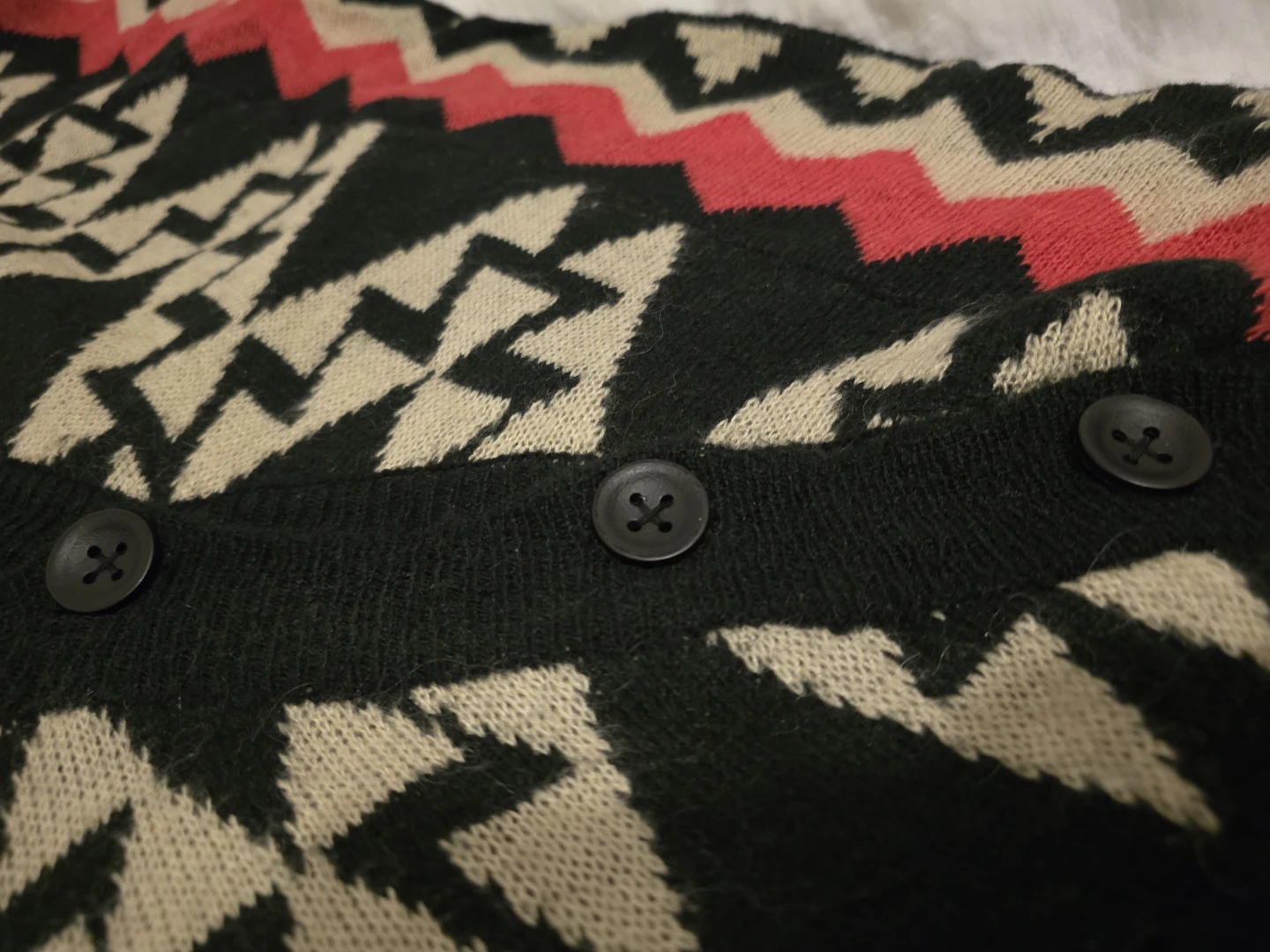 Material Gir Knit Graphics  Cardigan Poncho L/G - photo 3