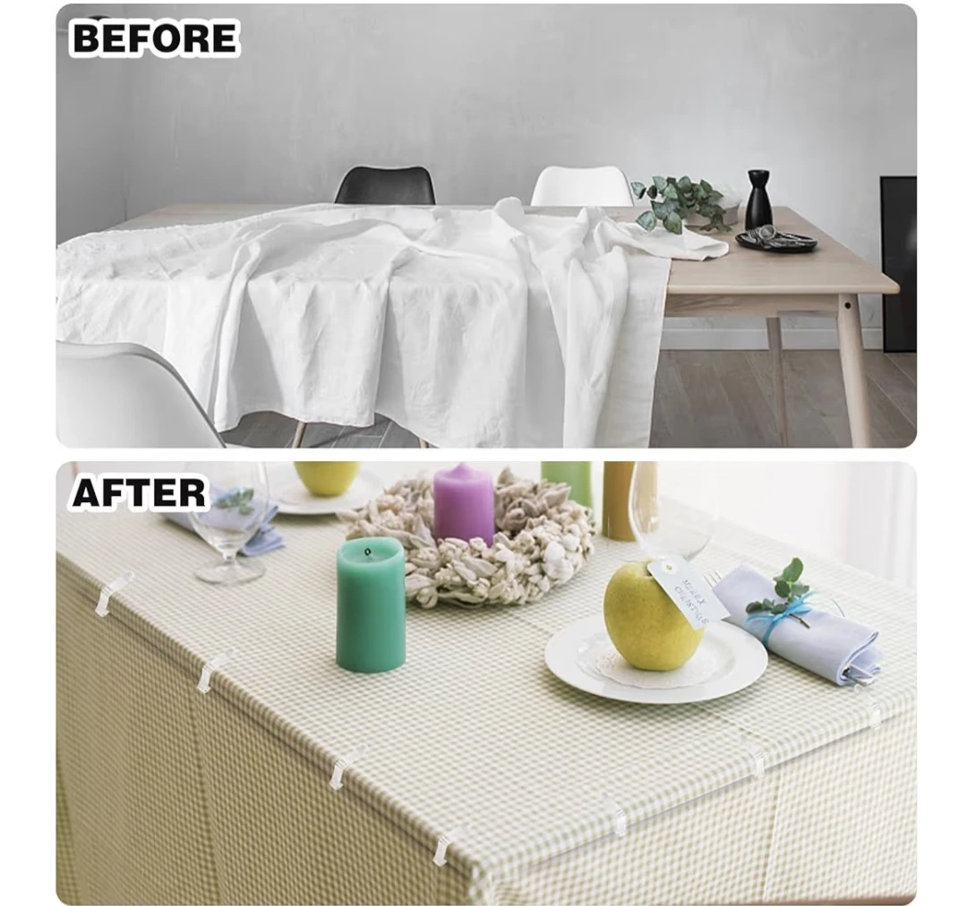 32 Clear Table cloth clips - photo 3