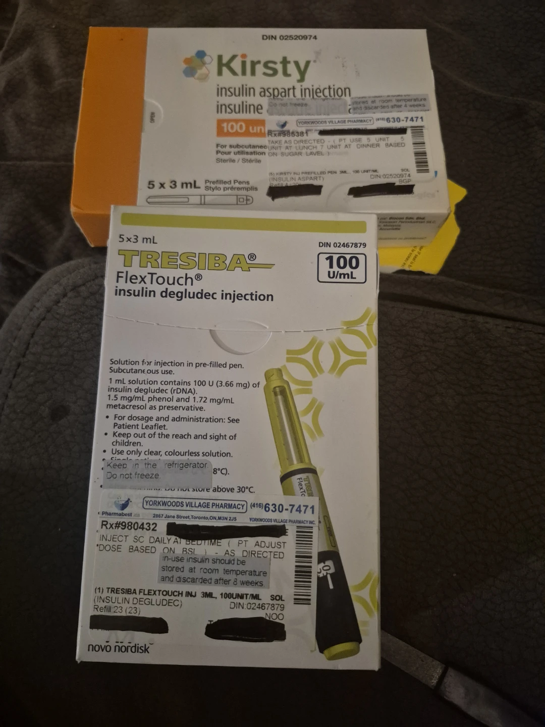 Kirsty & Tresiba Insulin Injections