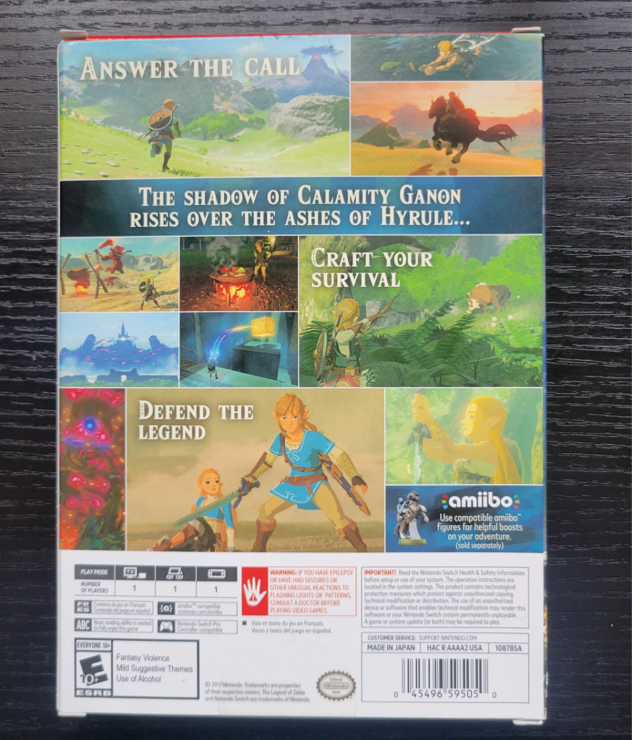 Special Edition The Legend of Zelda breathe of the wild Switch - photo 3