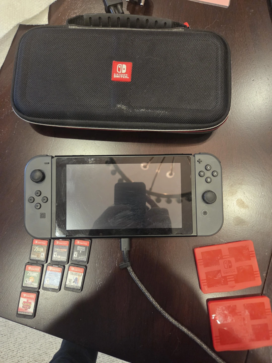 Nintendo Switch + Games - photo 3