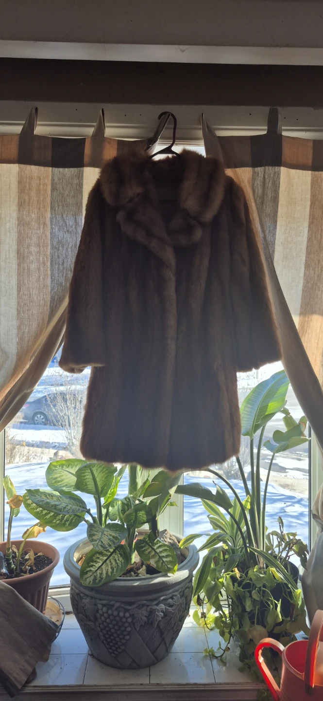 Vintage Mink Fur Coat