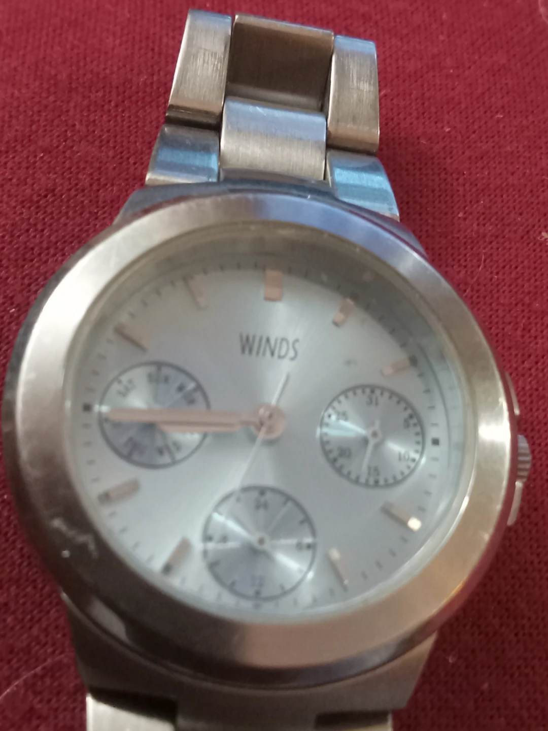 Winds Silver Watch