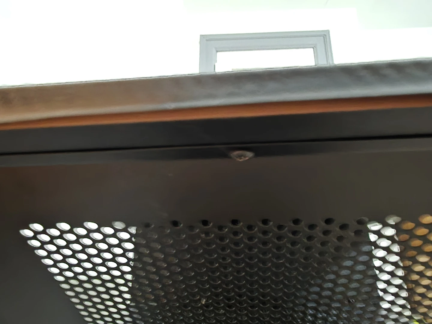 Black Modern Desk/Table with Shelves - photo 3