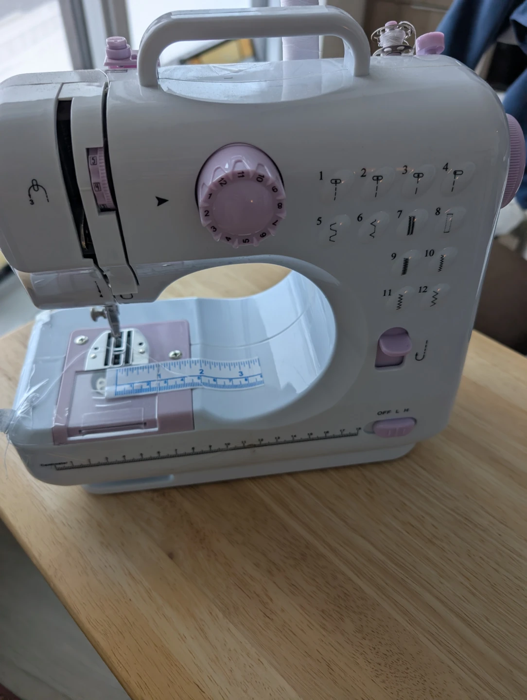 White Portable Sewing Machine - photo 2