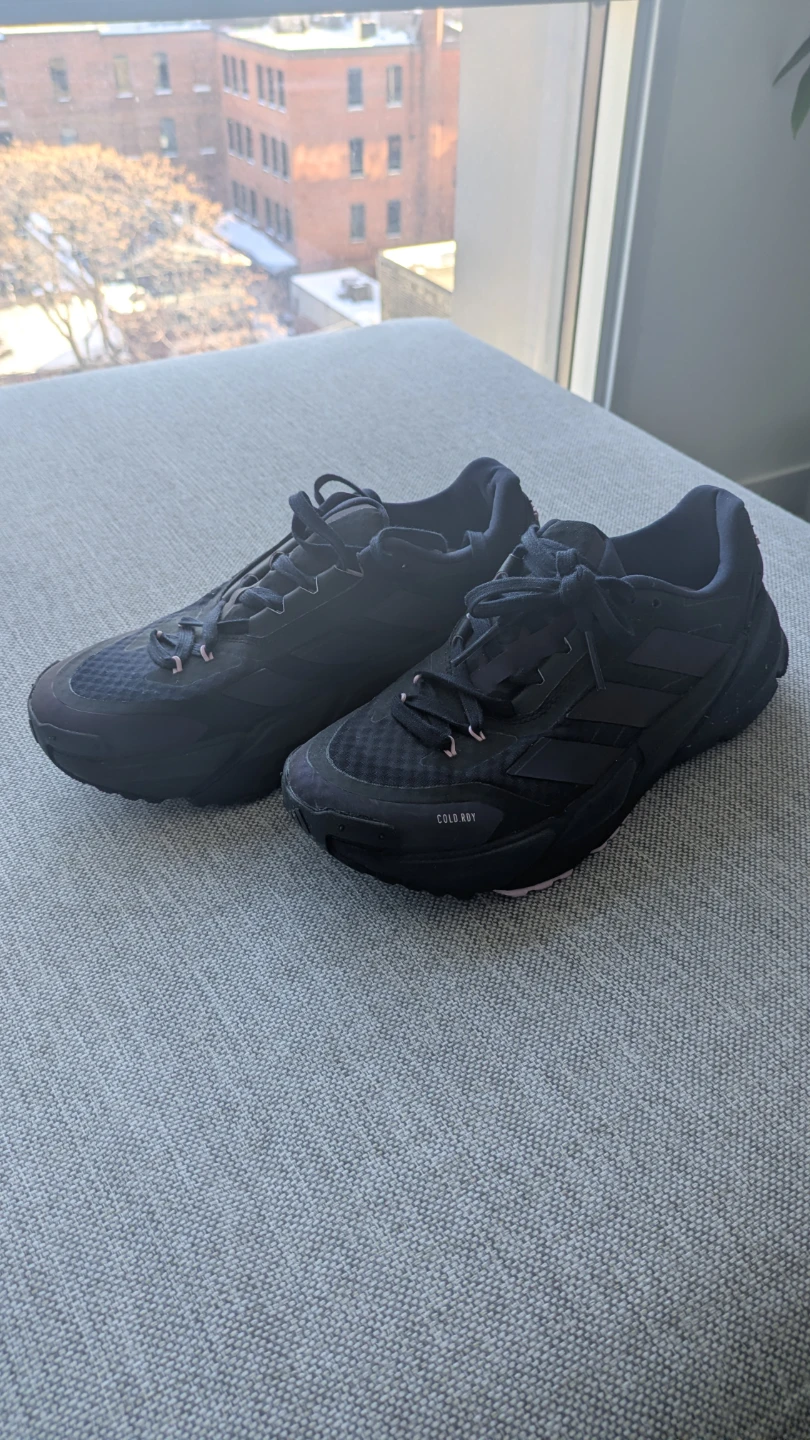 Adidas Adistar Running Shoes Black, Navy & Pink W7 - photo 2