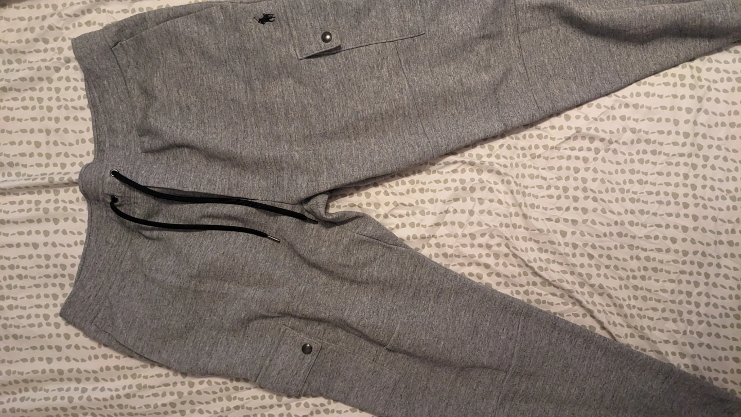 Polo Ralph Lauren Grey Cargo Sweatpants XL - photo 3