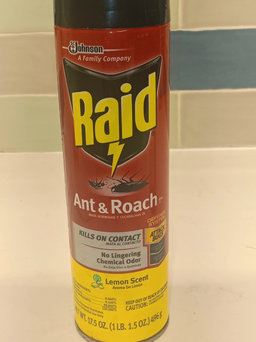 Raid Ant & Roach Killer - Lemon Scent