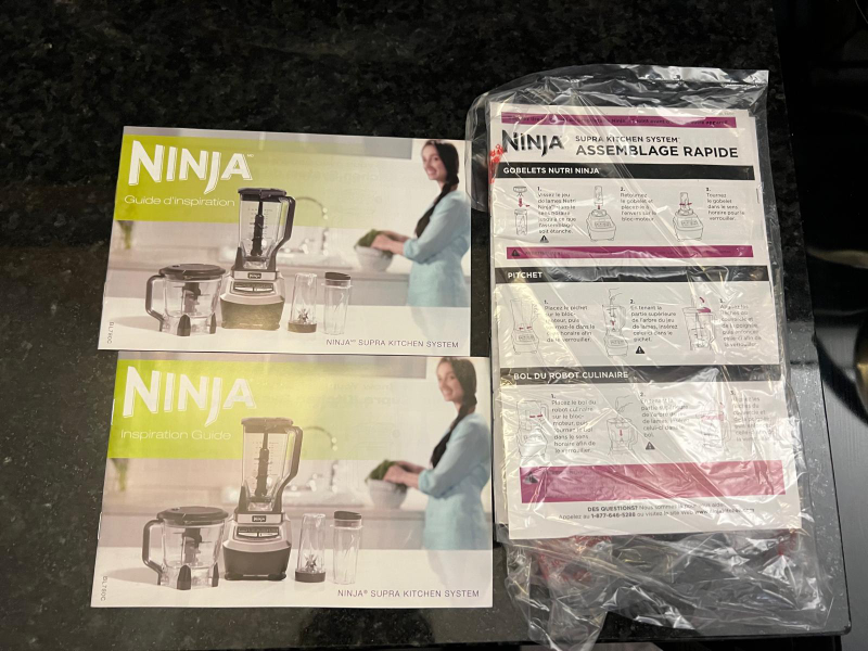 New Ninja Supra Kitchen System 1200 Watts - photo 3