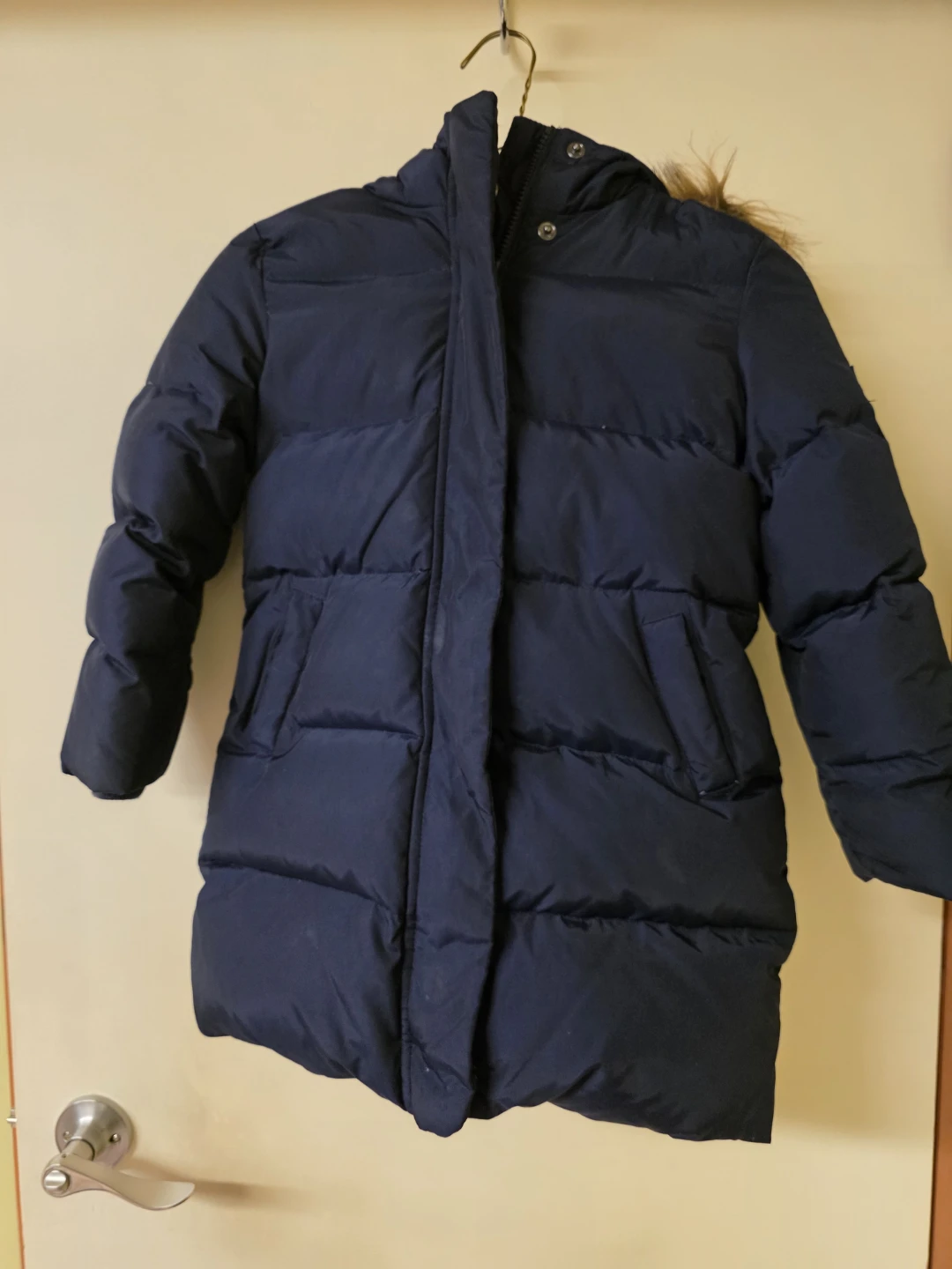 GapKids Puffer Coat with Faux Fur Hood