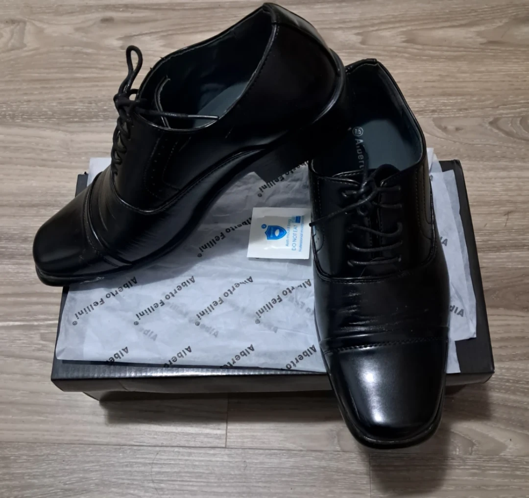 Alberto Fellini Black Dress Shoes