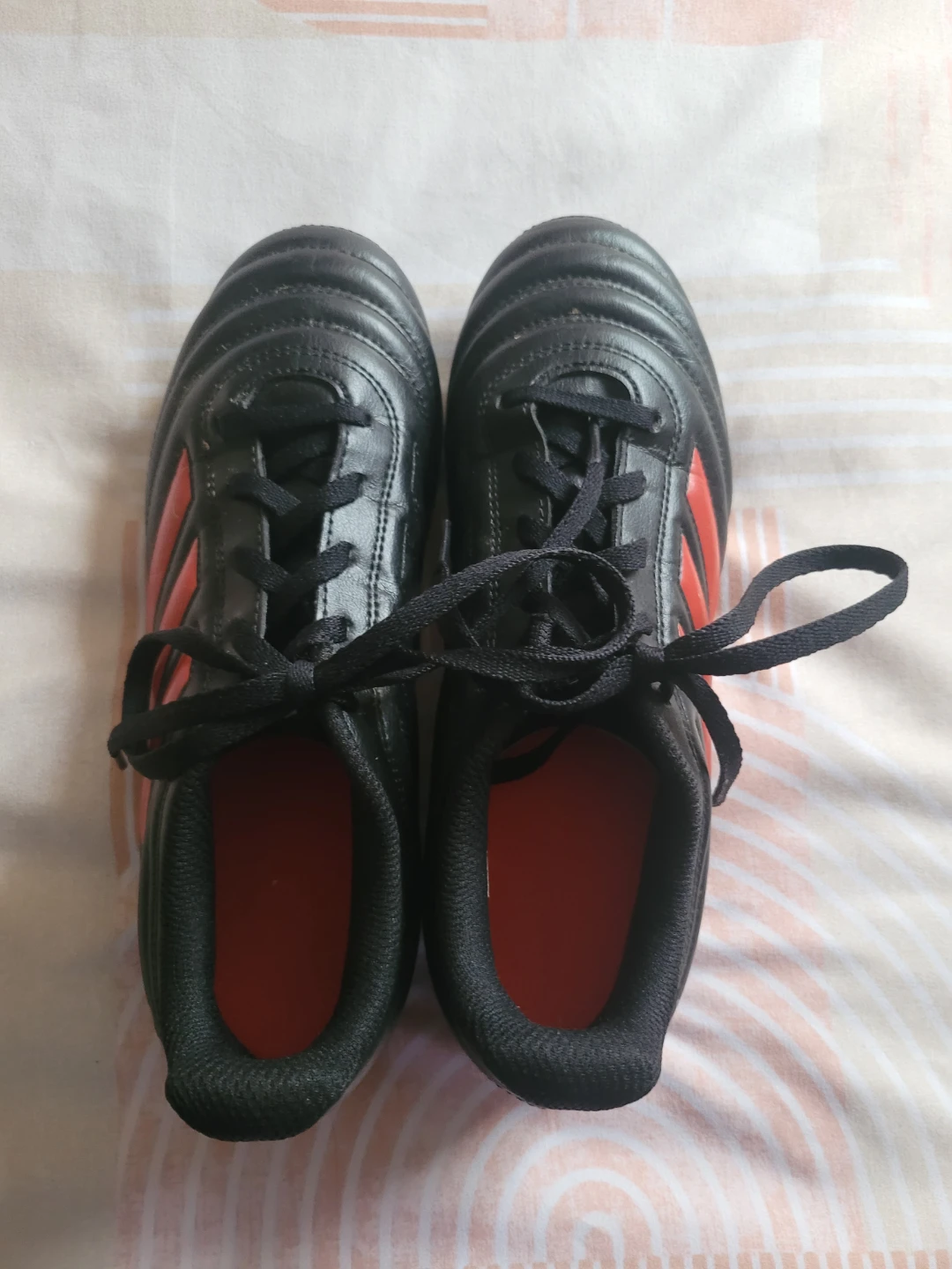 Adidas Copa Soccer Cleats Black Red Size 4.5