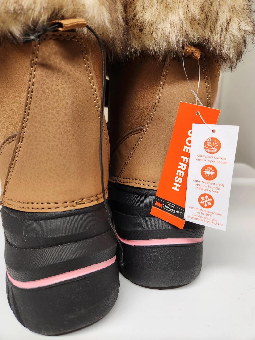 Joe Fresh Kids Winter Boots - Size 8 - photo 5