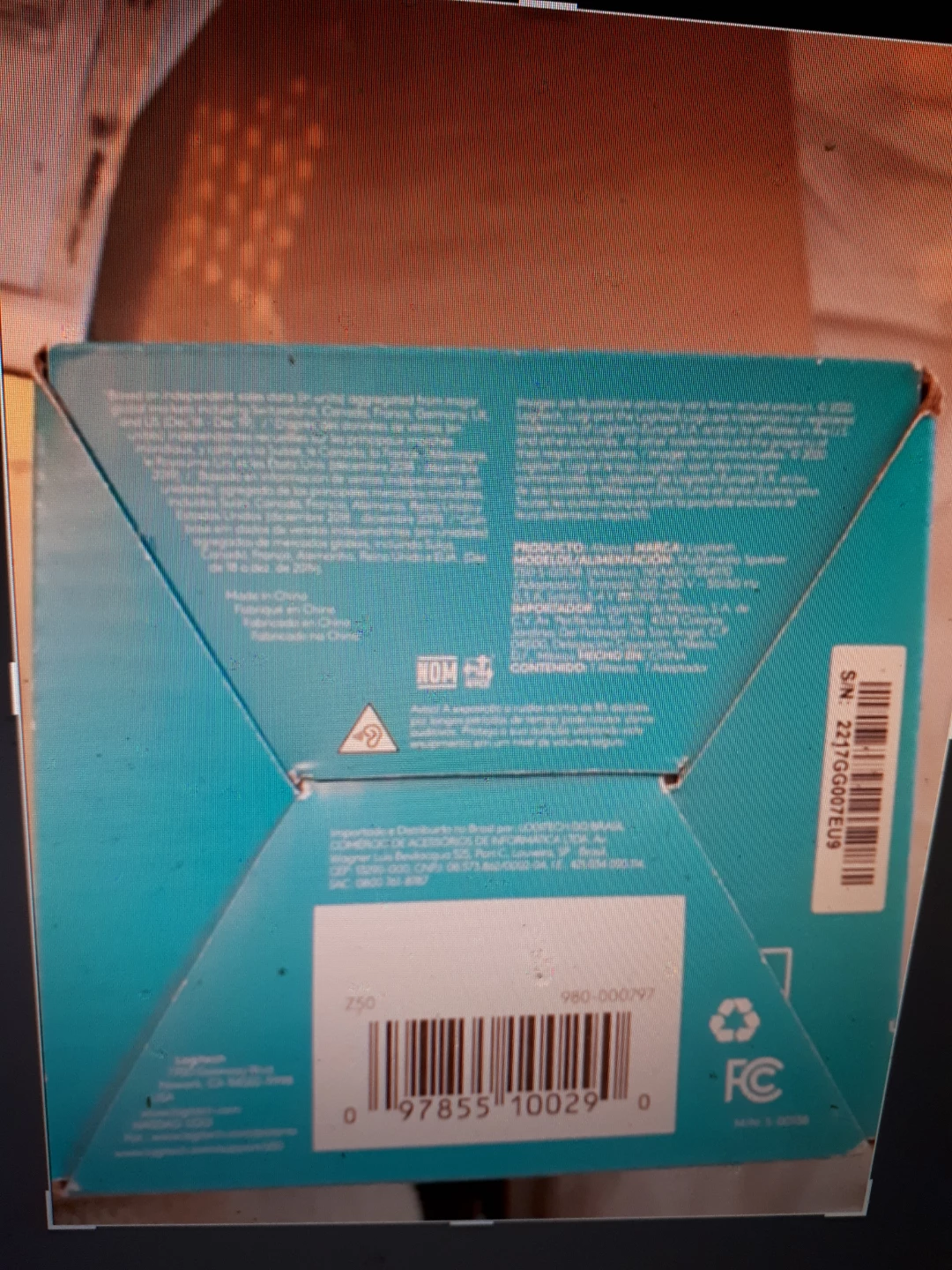 Logitech Z50 Portable Speaker - photo 3