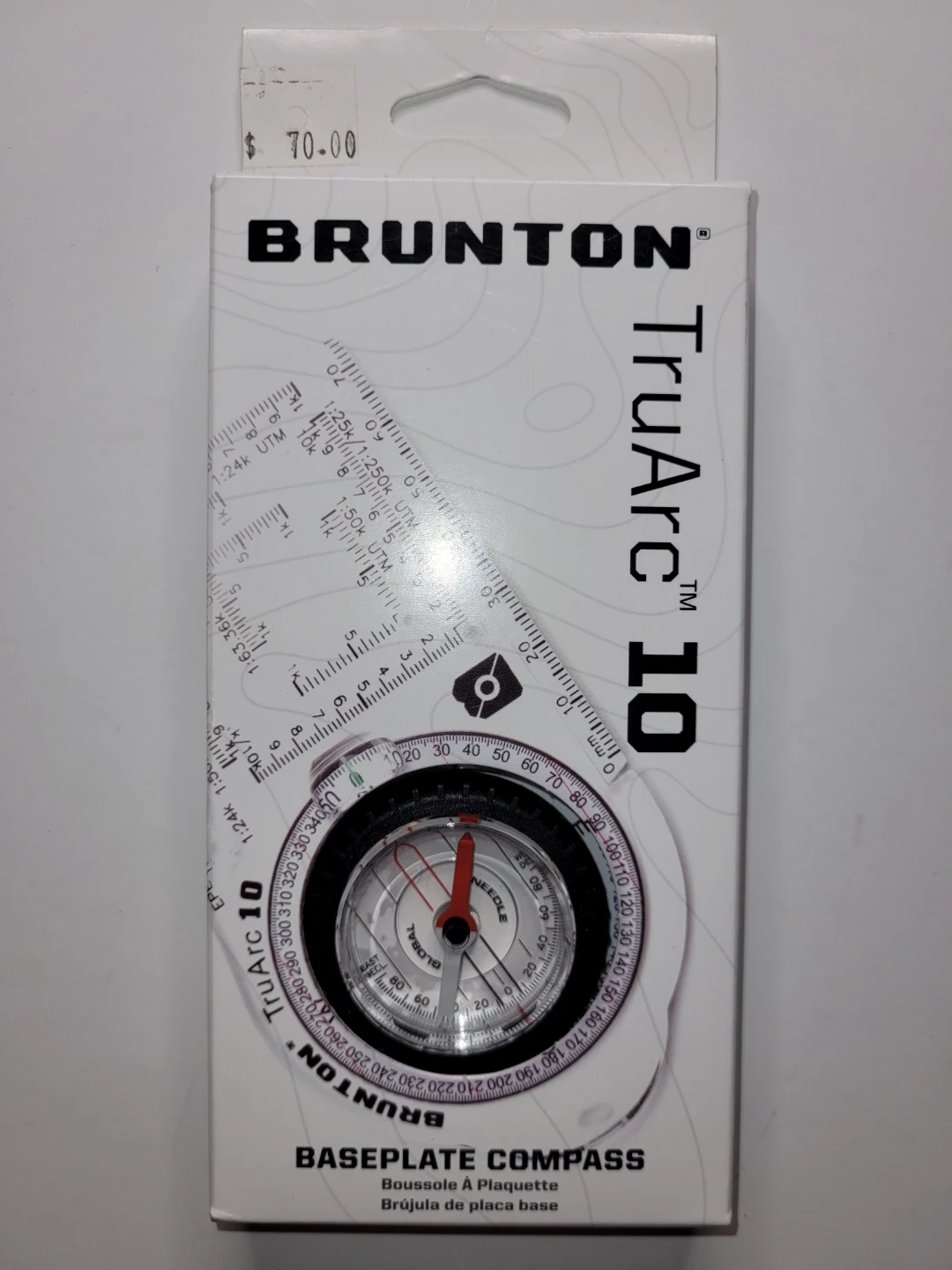 Brunton TruArc 10 Baseplate Compass