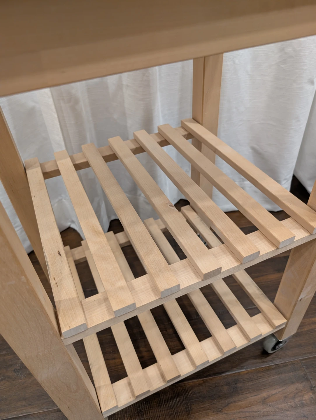 IKEA BEKVÄM Kitchen Cart, Beech - 58x50 cm - photo 3