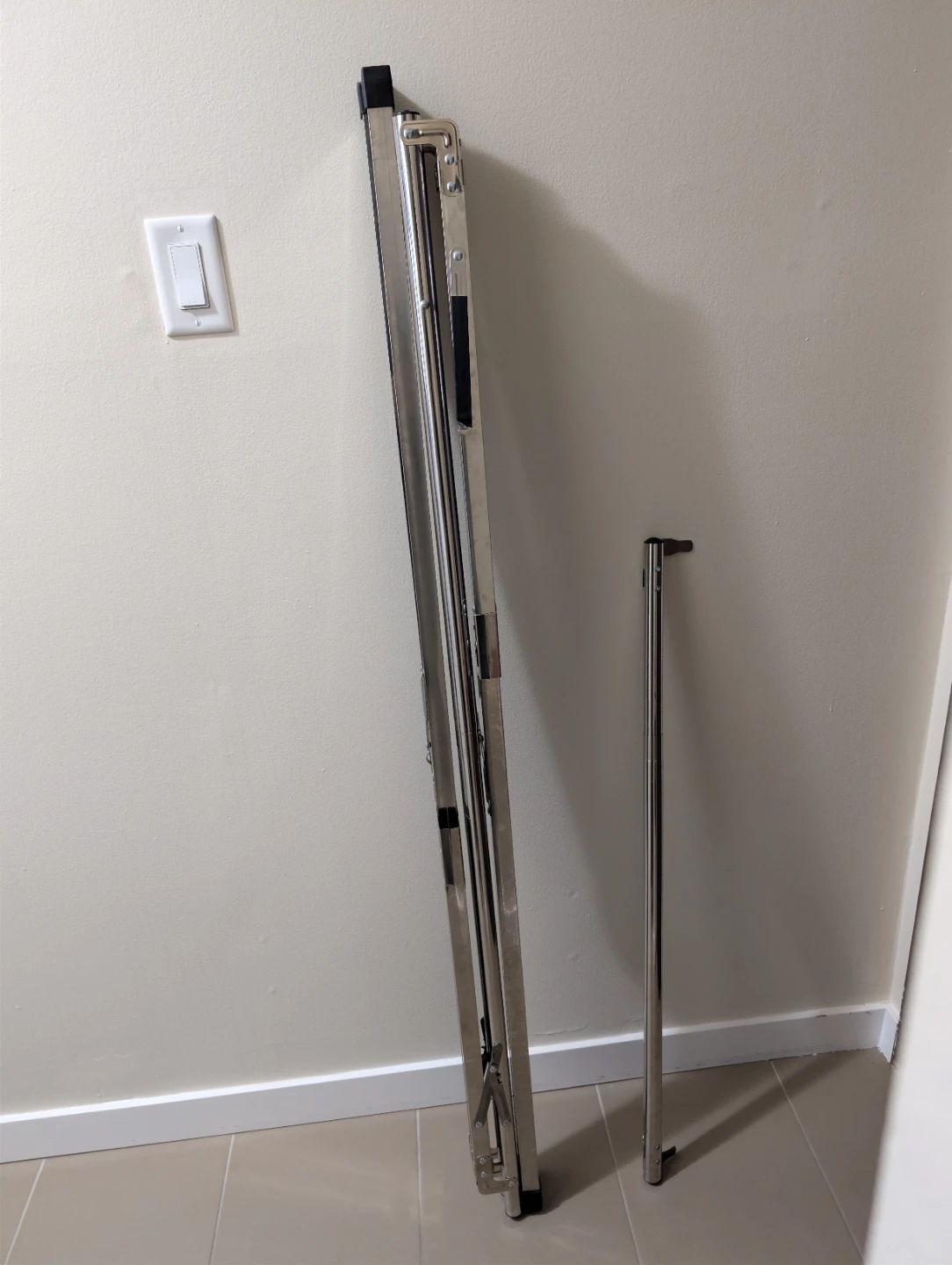 Foldable Stainless Steel Clothes Drying Rack - photo 5