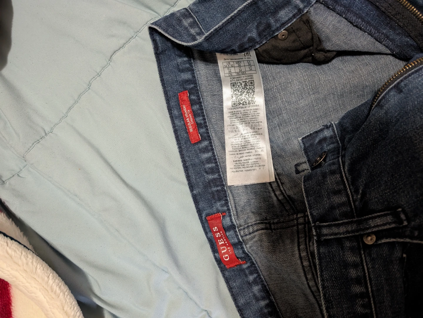 Guess Regular Design Jeans - Size 36