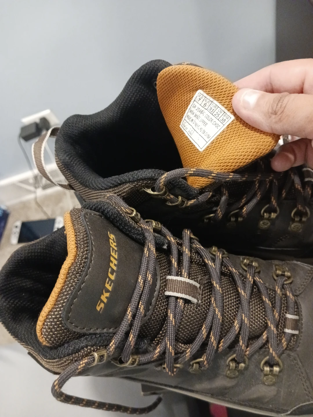 Skechers Men's Brown Hiking Boots Size 7 - photo 2