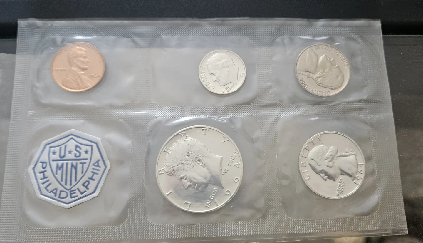 Kennedy silver proof set - photo 2