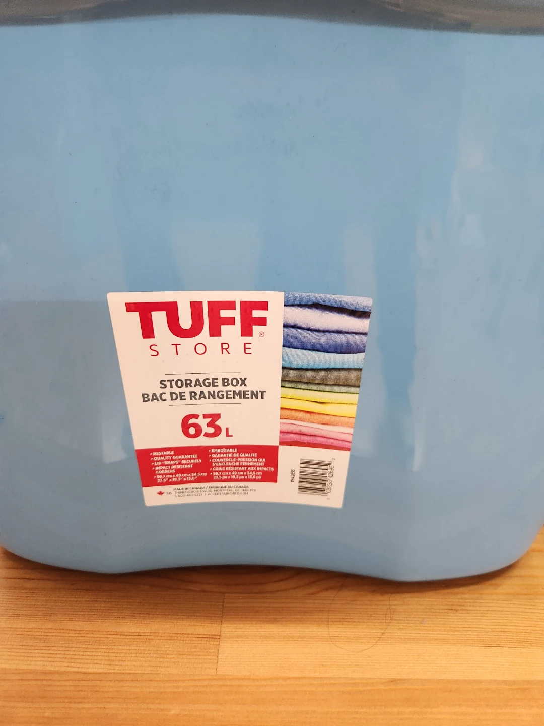 Tuff Store Storage Totes (63L) 10 pcs - photo 2