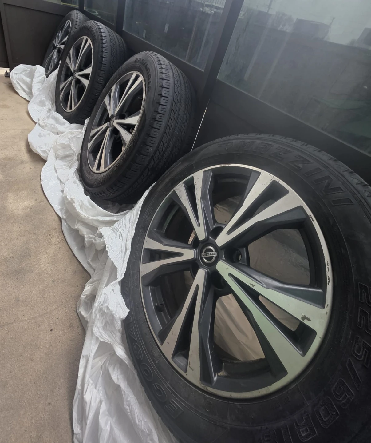 Nissan Rims & Tires - Set of 4