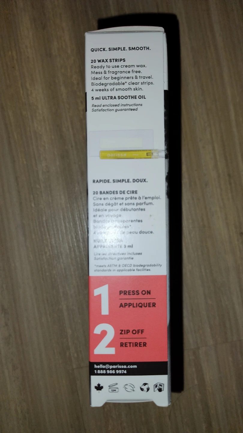 Parissa Face & Lip Wax Strips - 18 strips - photo 2