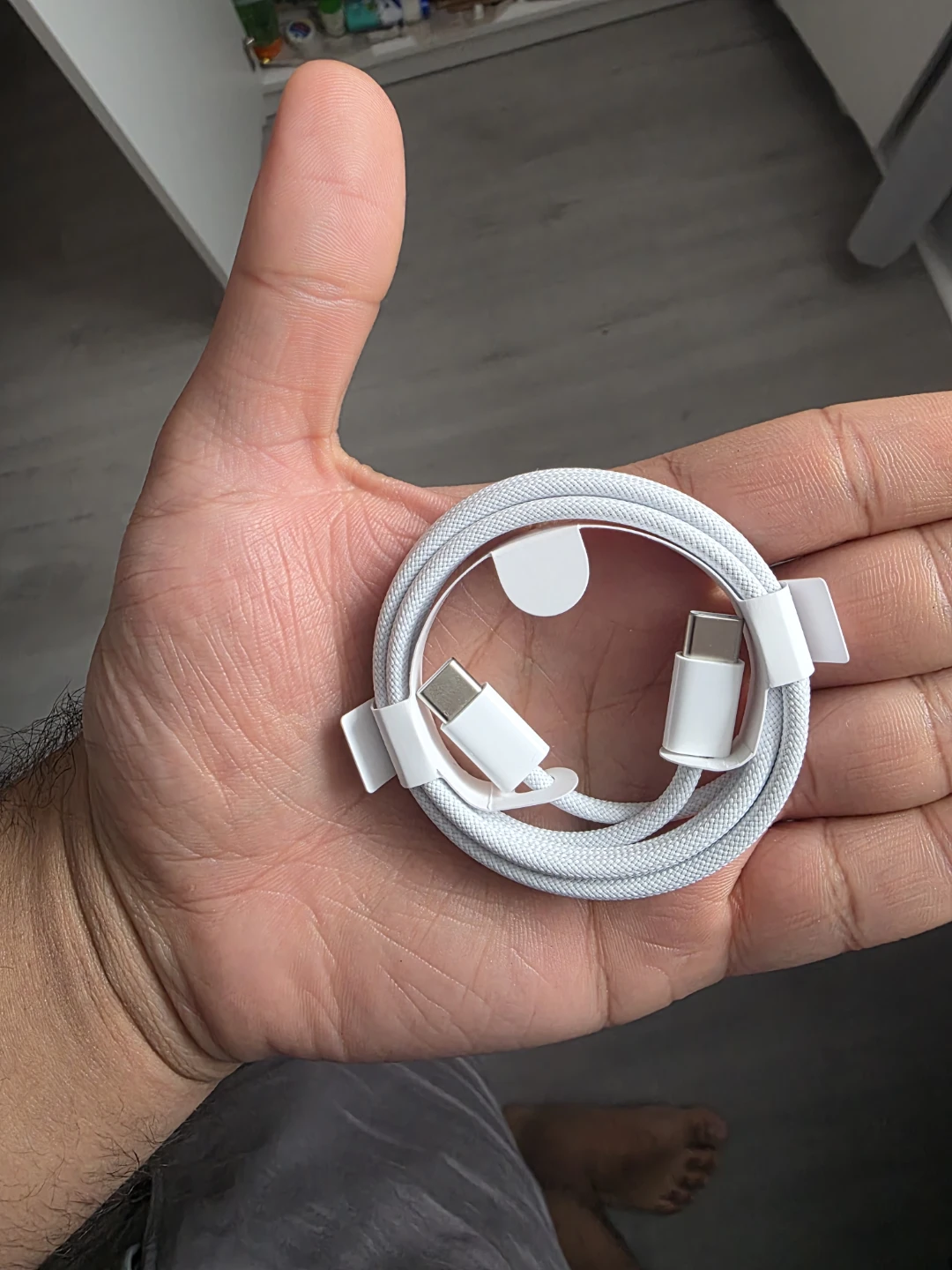 Apple orginal USB-C charging cable 🥕
